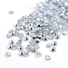 2000pcs Decorative Diamonds 6mm Colorless Diamond Crystals Transparent Crystal Decorative Stones Table Decoration Diamond Scatter Decoration Wedding D