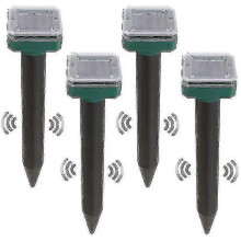 4pcs Solar Snake Repellent compatible with Outdoors