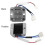 Engine Voltage Regulator 186F compatible with KDE3500 5000 6500 6700 Generator Voltage Regulator Edition 3