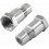 2Pcs Oxygen Extender Sensor Extension Spacer compatible with Cars Engine Exhaust Systems M18 x1.5, 45mm Lambda Probe 2