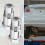 2Pcs Oxygen Extender Sensor Extension Spacer compatible with Cars Engine Exhaust Systems M18 x1.5, 45mm Lambda Probe 5