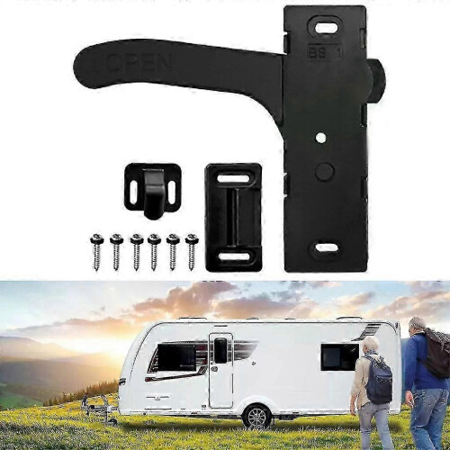 Universal Motorhome Rv Trailer Screen Door compatible with Latch Handle Kit Left/right Open 1