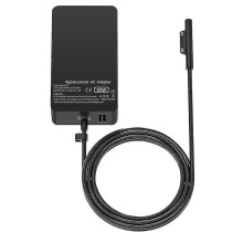 65-W-15-V/4-A-Netzteil mit Magnetanschluss. Laptop-Ladegerät kompatibel mit Surface Book 2/3, Surface Laptop 3, Surface Pro X/7.