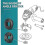 Clé à angle de précision en acier, compatible avec les meuleuses d'angle Dewalt et Bosch. Construction robuste et durable. 3
