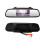 Espelho retrovisor automotivo com tela LCD HD de 4,3 polegadas, DVD player e câmera de ré. Acessórios para carro. 4
