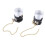Light Socket with Pull Chain E26 E27 Metal Lamp Holder Easy Installation Remote Control Compatible 1