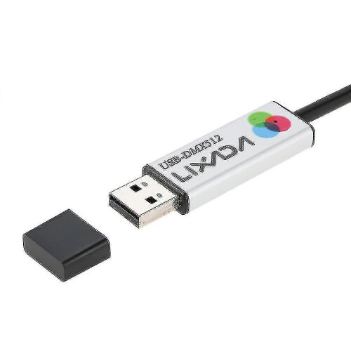 Lixada USB naar DMX interface adapter - LED DMX512 computer pc podiumverlichting controller dimmer 2