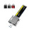 Case M.2 SSD M.2 para USB 3.0 5Gbps de alta velocidade, compatível com SSDs SATA M.2 NGFF 2242, 2260 e 2280mm. 5