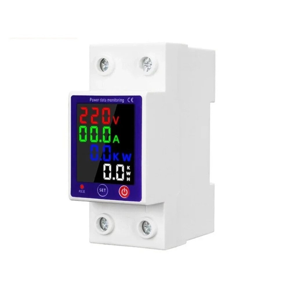 Adjustable 63A 2P Mini Circuit Breaker For 220V Dual Pole Overcurrent Protection Compact Design 9330225476726