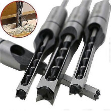 Woodworking Square Hole Drill Bit Hollow Chisel Tenon Drill Tool - Set