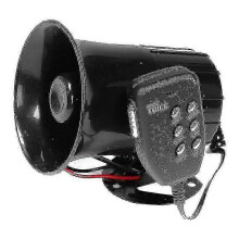 6 Sound 100w Tone Loud Horn Motorcycle Auto Car Vehicle Truck Speaker Warning Alarm Siren Police Fire Ambulance Boris