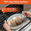 Oval Silicone Baking Mat, Sourdough Bread Baking Mat Tools, Non-stick & Easy Clean Reusable compatible with Oven 2