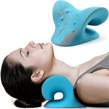 Neck And Shoulder Relaxer, Cervical Traction Device compatible with Tmj Pain Relief And Cervical Spine Alignment