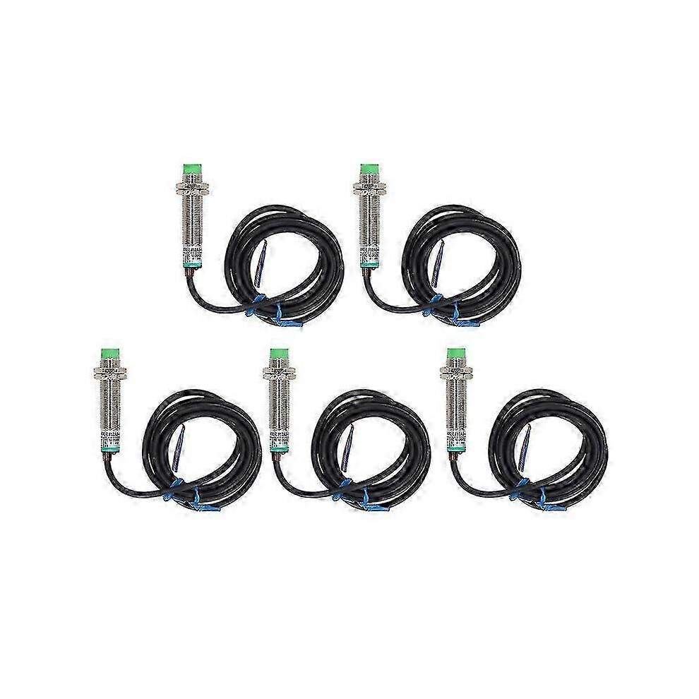 5Pcs 10-36Vdc 2 Wire No Proximity Switch Distance Detection Approach Sensor Boris 3526296458518