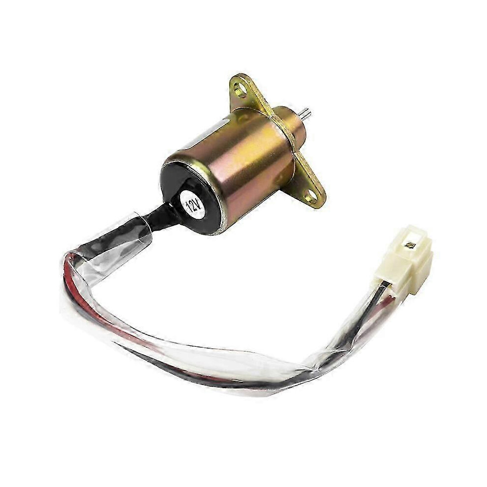 Fuel Shutoff Sole Compatible With 12V Yanmar Engine Takeuchi 1503Es-12S5suc5s Stop Sole Part 17594-6001-4 Sa4569t Sa-4562T 3763223732970