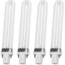 9w Uv Lamp U-shaped compatible with Nail Dryer 4 Pcs