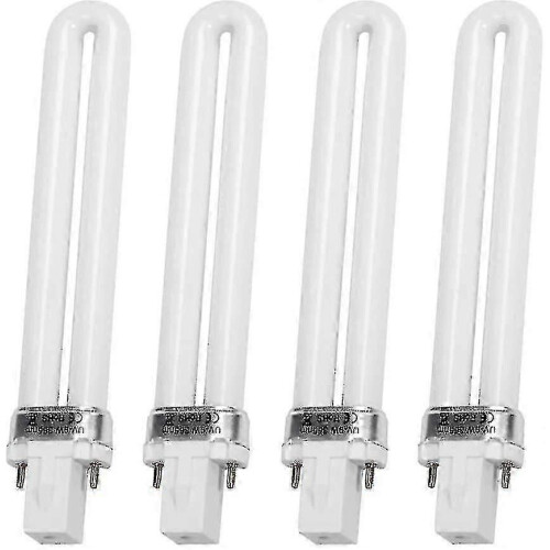 9w Uv Lamp U-shaped compatible with Nail Dryer 4 Pcs