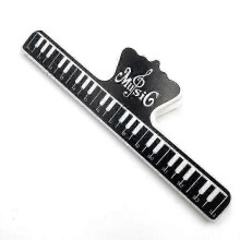 Muziekclips voor bladmuziek, bladmuziekhouders, vaste clips, compatibel met gitaar, viool en piano. Accessoires voor muziekinstrumenten.