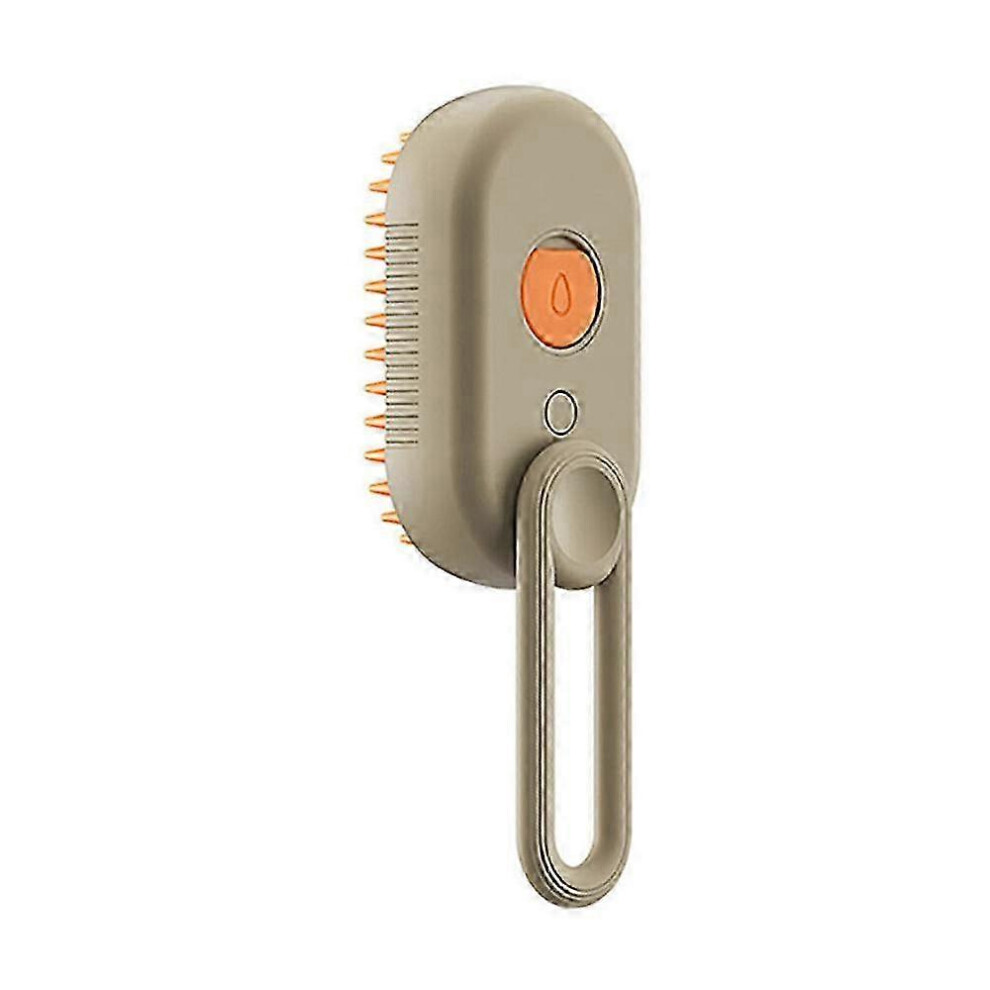 Steamy Massage Brush compatible with Pet Cat Dog, 3 In 1 Pet Grooming Brush Electric Spray Hair Removal Comb