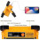 Rechargeable Led Floodlight 60w 3000 Lumens Construction Work Light 4