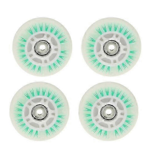 stuks 76/80 mm LED-knipperende inline skatewielen 1