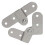 2pcs Attic Ladder Hinge Replacement Hinge Step Ladder Hinge Attic Ladder Attachment Telescopic Ladders Hinge Engineering Ladder Hinge 4