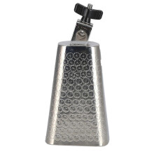 Cencerro de 6 pulgadas, metal galvanizado, campana de animación, accesorios para batería, instrumento de percusión