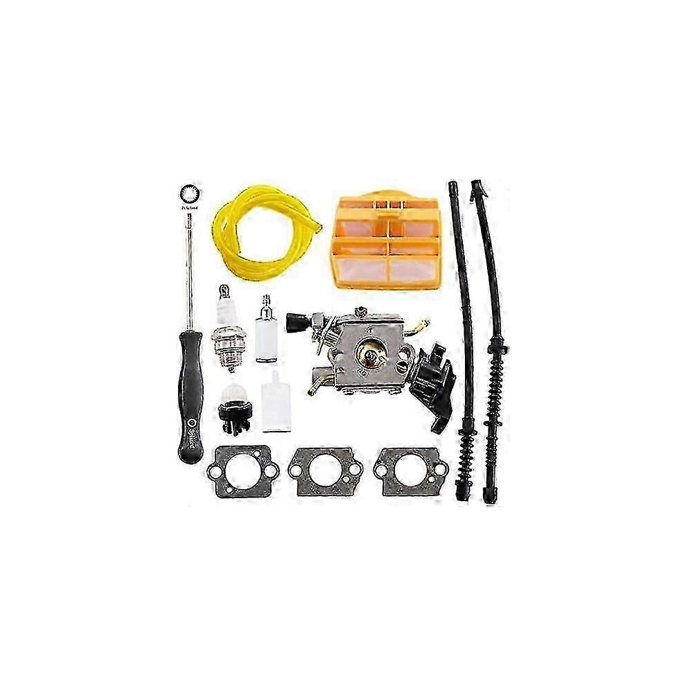Carburetor With Gasket Air Filter Fuel Pipe Spark Plug Compatible With Husqvarna 445 445E 450 450E 445Ii 450Ii Jonsered Cs2245 Cs2250 S Chainsaw R 3744257566823