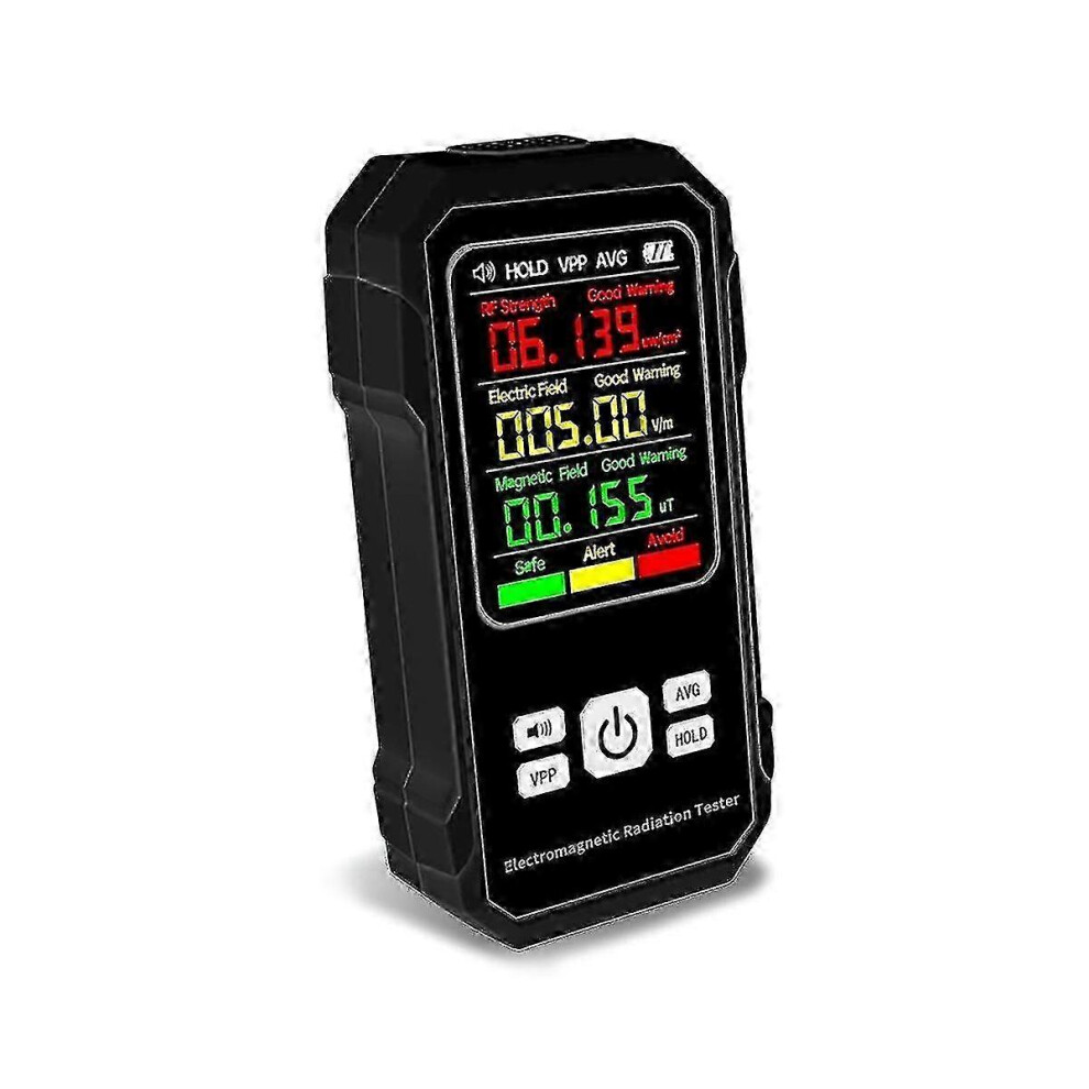 Electromagnetic Radiation Detector Electric Magnetic Field Tester Meter Rf Strength Detection Devic 3228611555482