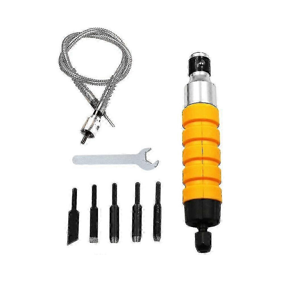 Electric Wood Carving Tool Wood Carving Chisel Slotting Carving Pen Carving Chisel, With Small Flexible Shaft Head 3072673789190