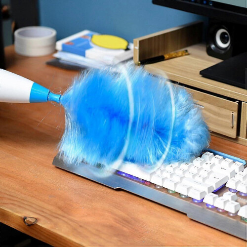 New Electric Spin Adjustable Dust Cleaner Brush Cleaning Tool 2