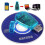 Blue Usb Sim Card Reader Copy/cloner/writer/backup Kit Sim Card Reader Gsm Cdma Sms Backup + Cd Disk 2