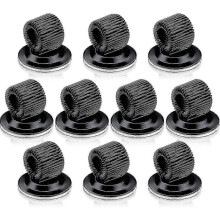 10 Pack Pen Holder Clips Steel Pen Holder Self Adhesive Pen Clips With Adjustable Spring Loop compatible with R f54