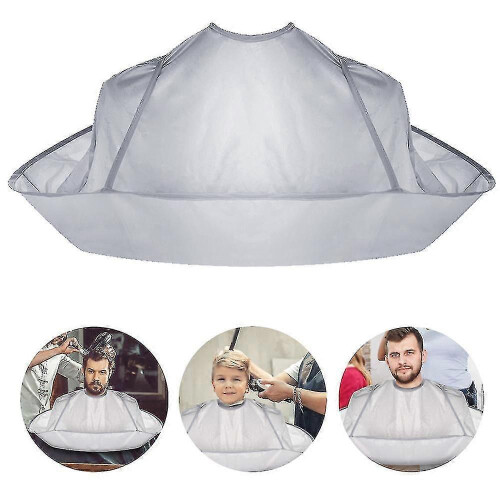 Cape pliable de coiffeur, tablier de coiffure, cape de coupe de cheveux, coiffeur