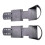 2pcs Rowing Machine Pedals Elliptical Machine Pedals compatible with Home Exercise 1