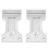 2pcs Door Closer Parallel Plate Door Closer Parallel Installation Plates compatible with Home 1
