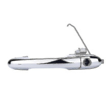 Chrome Left Driver Side Exterior Door Handle compatible with Fiat 500 2012-2018