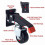 Workbench Casters Kit 660 Lbs - Heavy Duty Quick Release Retractable Caster Wheels 3