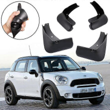 Para-lamas de proteção contra respingos para carros, compatíveis com Mini Countryman 2011-2016 R60