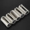 Serial Connection Cylindrical 3x 1.5V AA Battery Plastic Holder 5 Pcs 4