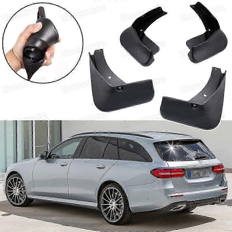 Car Mud Flaps Splash Guards Fender Mudguard Compatible With Mercedes E Class Estate Amg Line 3615460771949