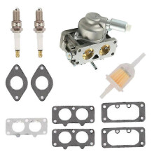 Carburador compatível com motores Briggs & Stratton Intek V-Twin de 20 HP, 21 HP, 23 HP, 24 HP e 25 HP.