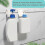 Wall Mounted Soap Dispenser With Hand Pump, Wall Hanging Bracket 3