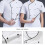 100 boutons ronds noirs pour veste de chef - Accessoires de rechange 2