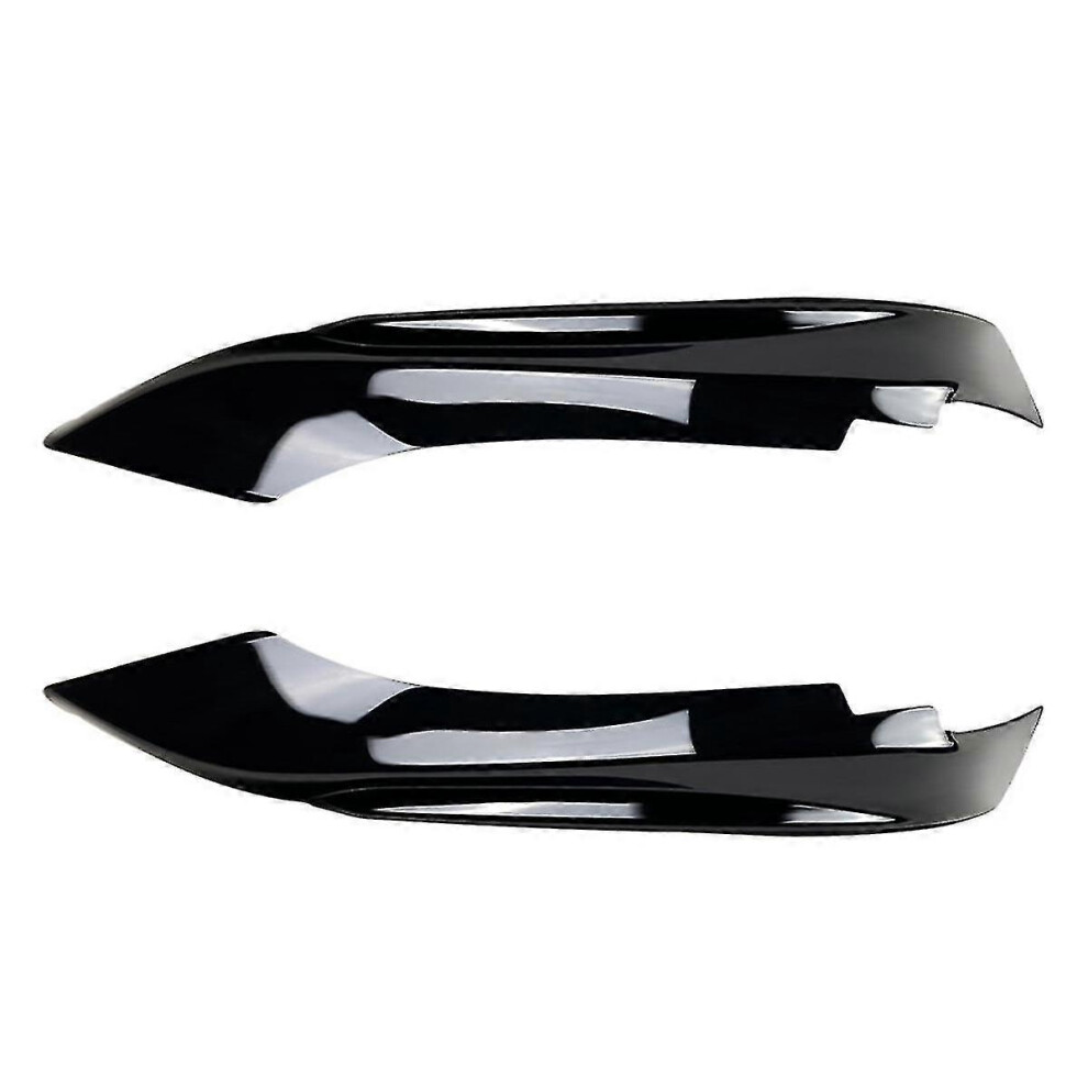Compatible With 4-Series F32 F33 F36 2014-2020 Front Bumper Lip Diffuser Splitter Spoiler Protector Black 3237602845860