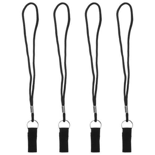 Conjunto de 4 cordões para bengala, alça de pulso anti-perda, compatíveis com bengala.