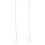 2pcs Light Pull Rope Universal Chain with Crystal Balls Cord Controller compatible with Ceiling Fan Pendant Lamp 1