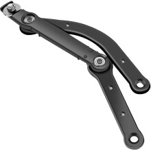 Braccio tergicristallo anteriore destro per auto, compatibile con - E60 E61 E63 E64 61617185366 Accessorio auto