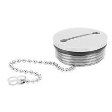 38-mm-Edelstahl-Bootstankdeckel mit Kette