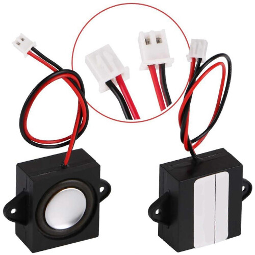 2PCS 4 Ohm 3 Watt Speaker compatible with a Rduino Single Cavity Mini Speaker Full-Range Cavity Mobile Portable 2
